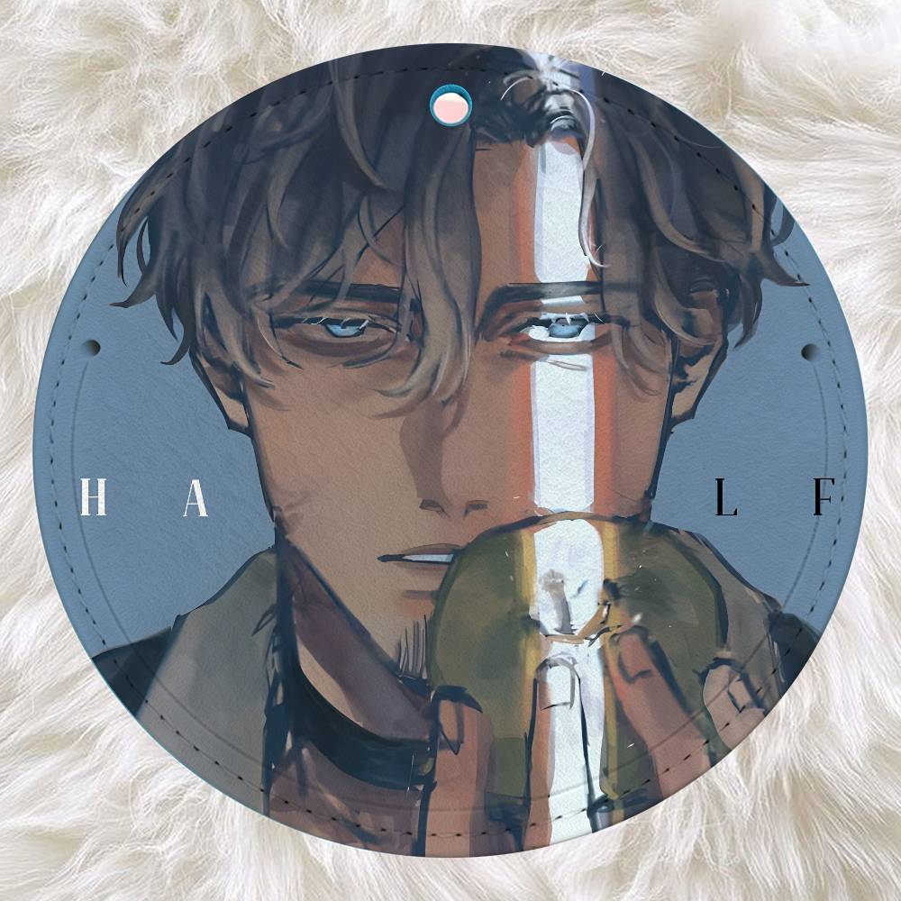 Anime M-Milgram Cartoon Name A - Luggage Tag Leather ulasan dan harga
