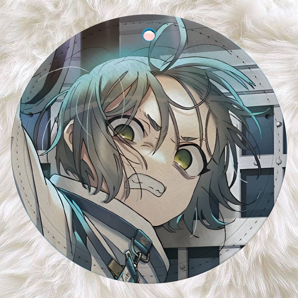 Anime M-Milgram Cartoon Name A - Luggage Tag Leather ulasan dan harga