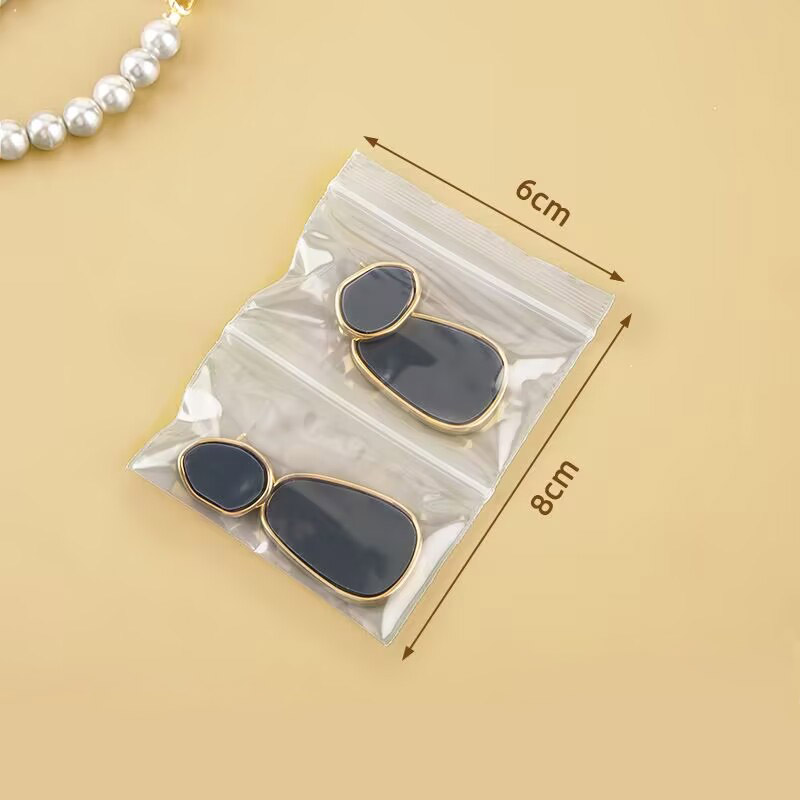 500pcs Transparent Double Pock - Travel Ziplock Bags ulasan dan harga