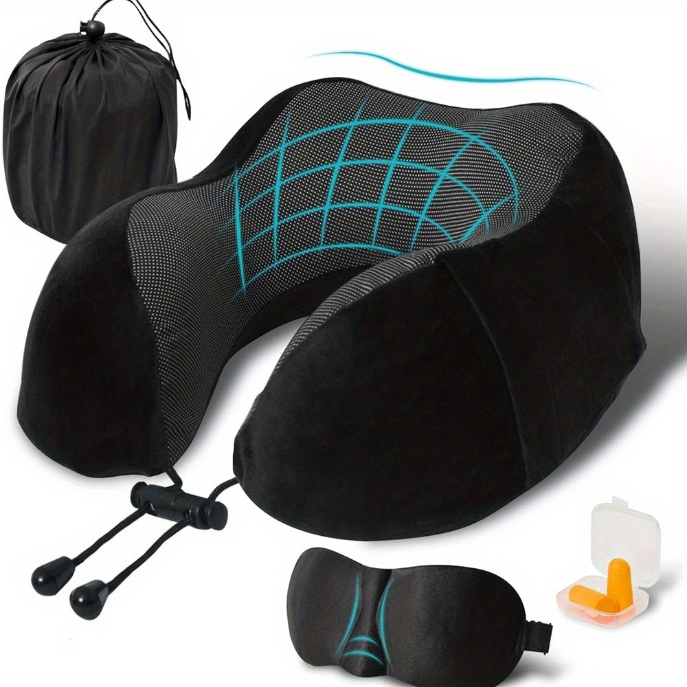 Travel Pillow, Airplane Sleep  - Earplug Set Foam ulasan dan harga