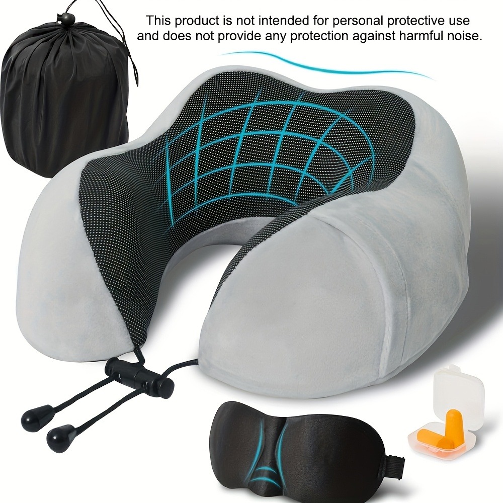 Travel Pillow, Airplane Sleep  - Earplug Set Foam ulasan dan harga
