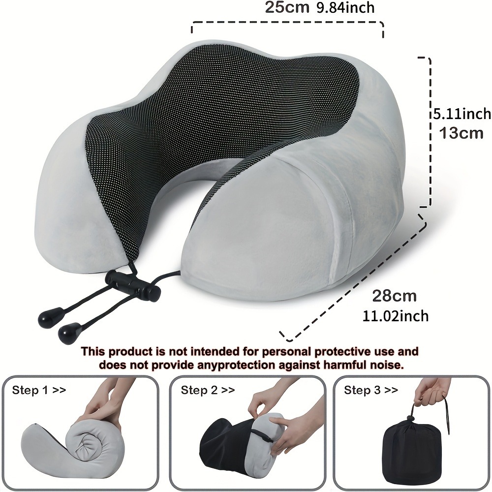 Travel Pillow, Airplane Sleep  - Earplug Set Foam ulasan dan harga